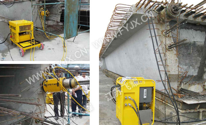 PLC控制全自動預應力智能張拉設備