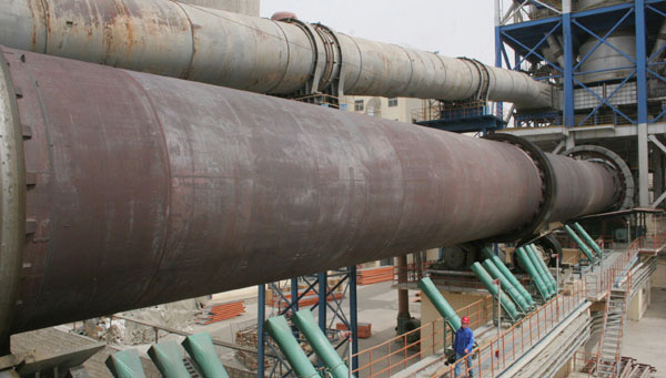 水泥廠旋窯維修