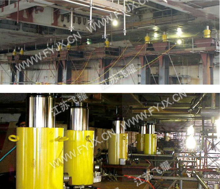 單作用大噸位千斤頂應用場合