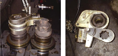 高線專用中空扭矩扳手應用圖