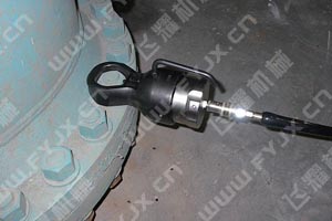 液壓螺母劈開器現場使用圖