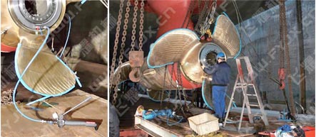 FY-LN型液壓螺母用于船槳安裝