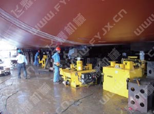 全自動三維調整機現場應用圖